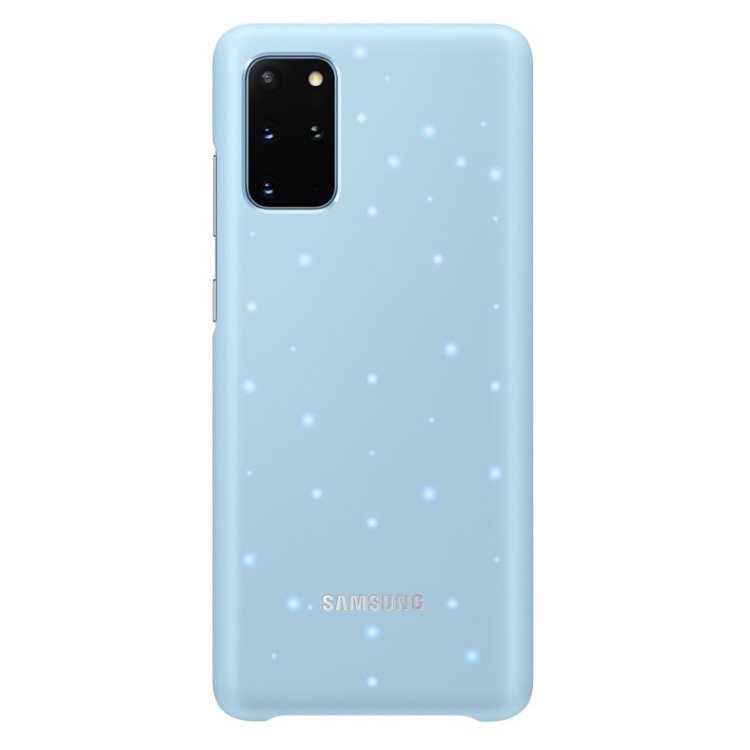 Pouzdro LED Cover pro Samsung Galaxy S20 Plus, blue