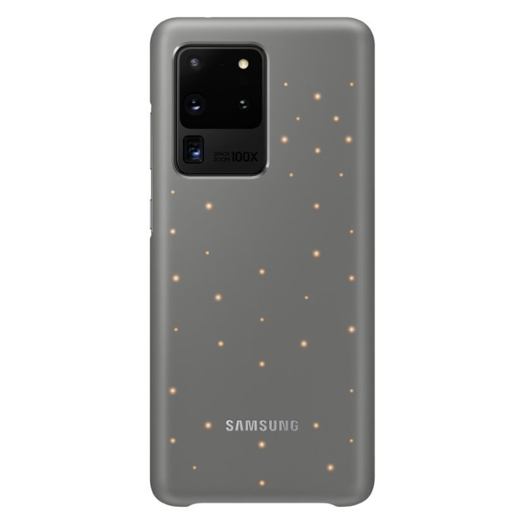 Pouzdro Samsung LED Cover EF-KG988CJE pro Samsung Galaxy S20 Ultra-G988F, Gray