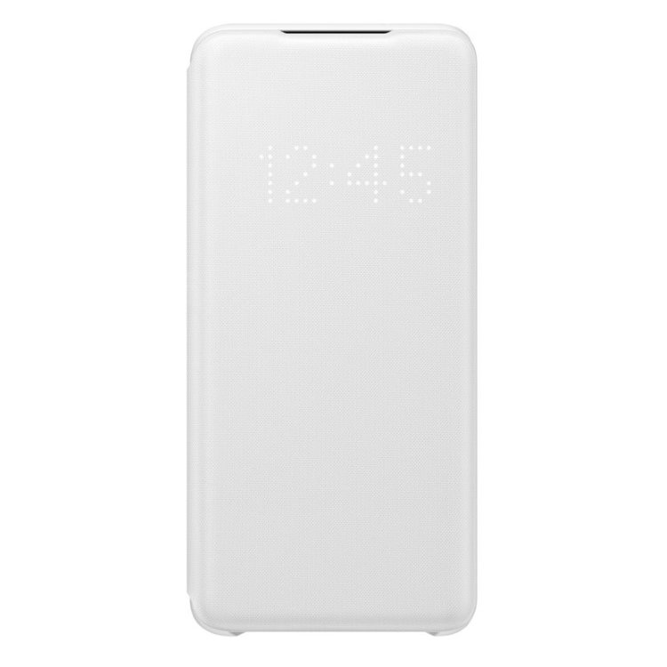 Pouzdro LED View Cover pro Samsung Galaxy S20, white
