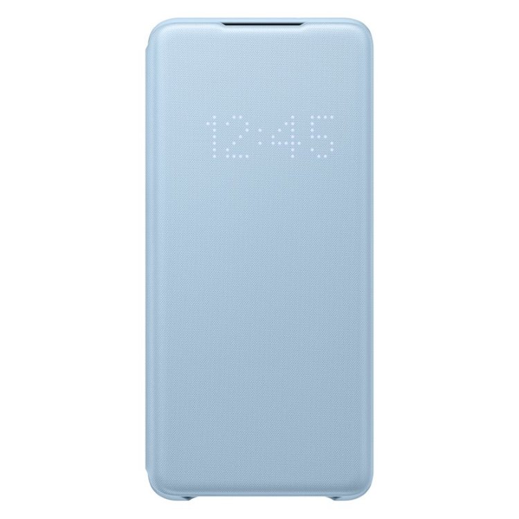 Pouzdro Samsung LED View Cover EF-NG985PLE pro Samsung Galaxy S20 Plus-G985F, Sky Blue