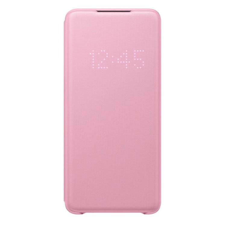 Pouzdro Samsung LED View Cover EF-NG985PPE pro Samsung Galaxy S20 Plus - G985F, Pink