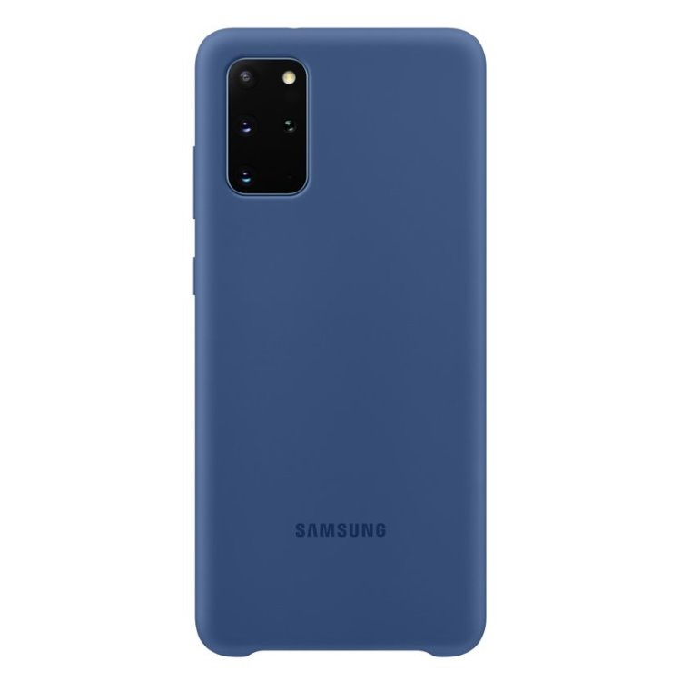 Pouzdro Silicone Cover pro Samsung Galaxy S20 Plus, navy