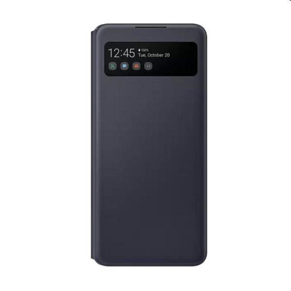 Pouzdro Samsung Smart S-View Cover Galaxy A42 - A426B, black (EF-EA426PBEGEE)