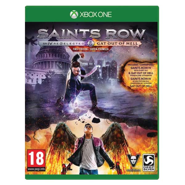 Saints Row 4: Re-Elected + Gat out of Hell (First Edition) - XBOX ONE