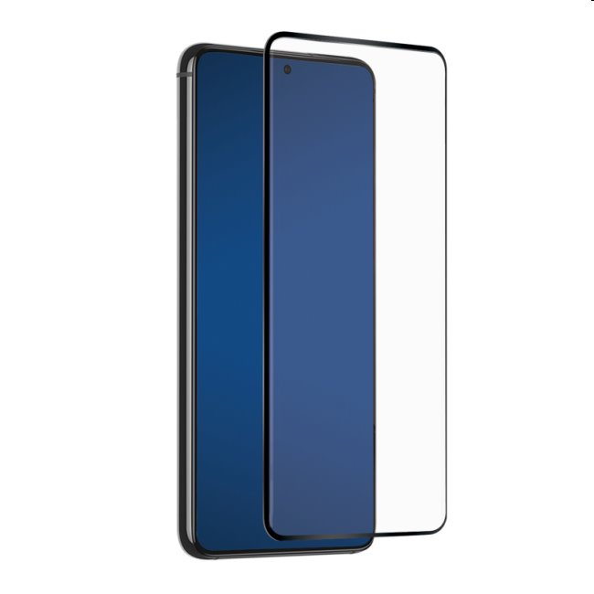 Tvrzené sklo SBS Full Cover pro Samsung Galaxy S21 - G991B, čierne