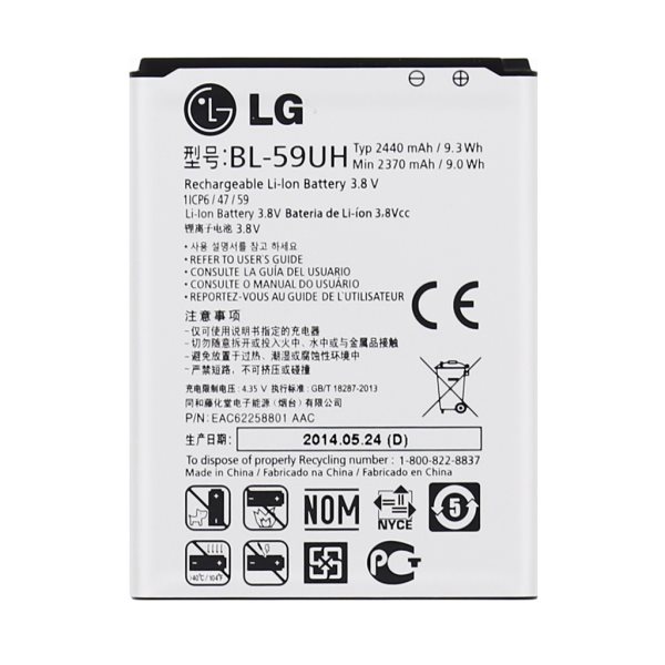 Originální baterie pro LG G2 mini - D620r (2440mAh)