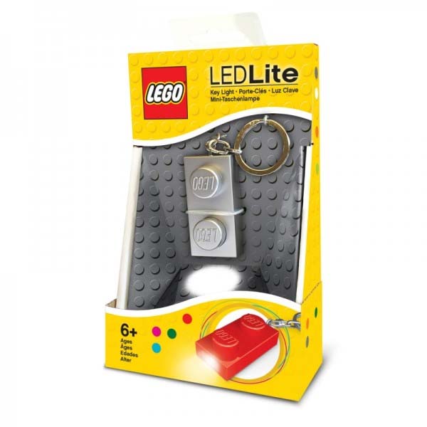 LEGO 1x2 LED svítící kostka, zlatá