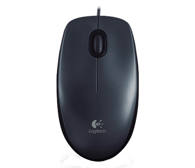 Kancelářská myš Logitech HD Optical USB Mouse M90, black