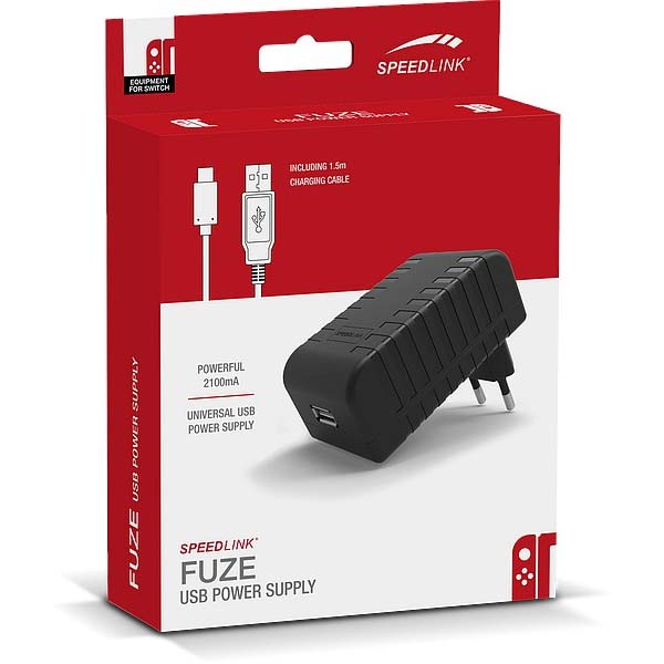 Nabíječka Speedlink Fuze USB Power Supply pro Nintendo Switch