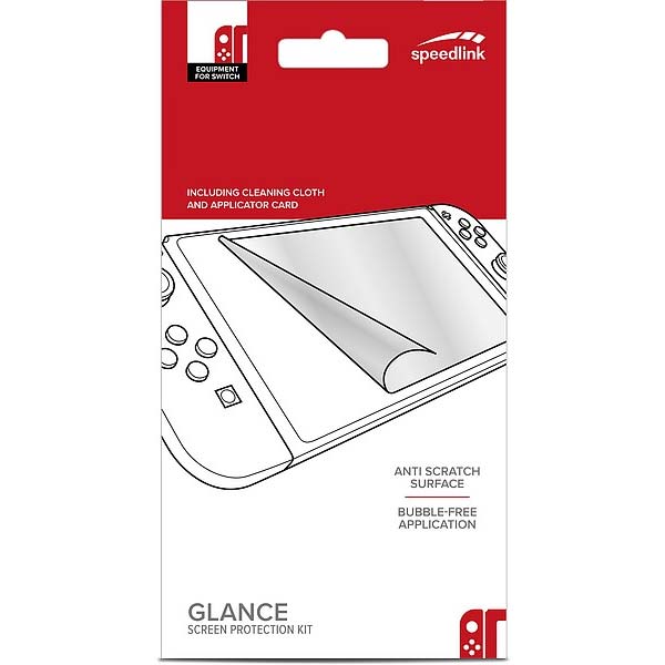 Ochranná fólie Speedlink Glance Screen Protection Kit pro Nintendo Switch