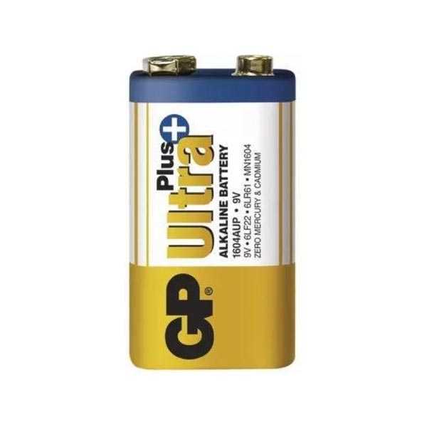 GP alkalická baterie ULTRA PLUS 9V (6LF22) 1BL