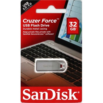 USB klíč SanDisk Cruzer Force, 32GB, USB 2.0 (SDCZ71-032G-B35)