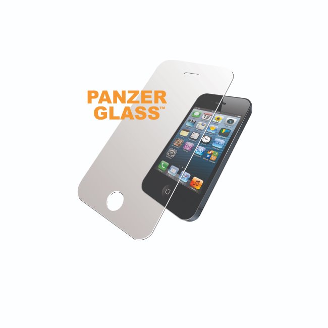 Ochranné temperované sklo PanzerGlass na celý displej pro Apple iPhone 5/5S/5C/SE