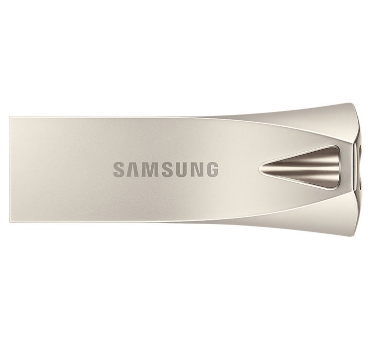 USB klíč Samsung BAR Plus, 128GB, USB 3.2 Gen 1 (MUF-128BE3/EU), Silver