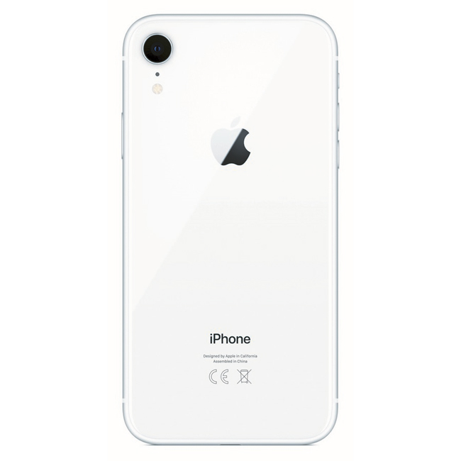 iPhone XR, 128GB, white