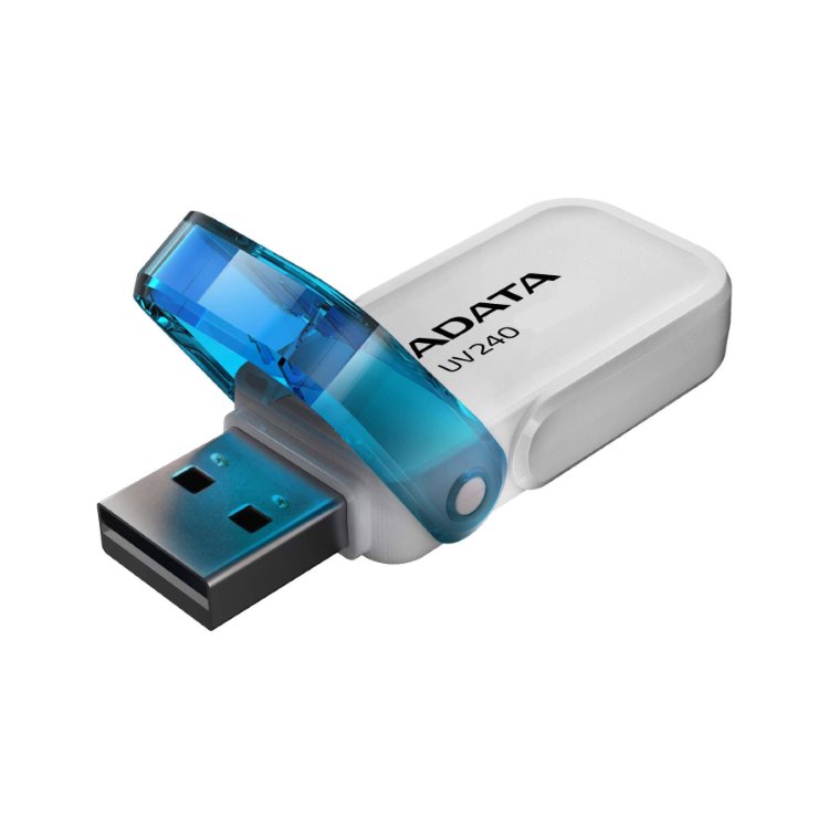 USB klíč A-DATA UV240, 32GB, White (AUV240-32G-RWH)