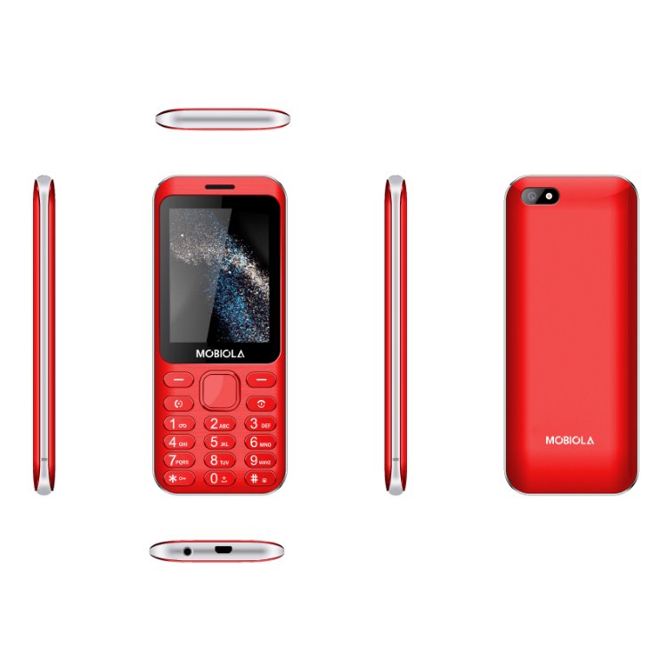 Mobiola MB3200i, Dual SIM, červený