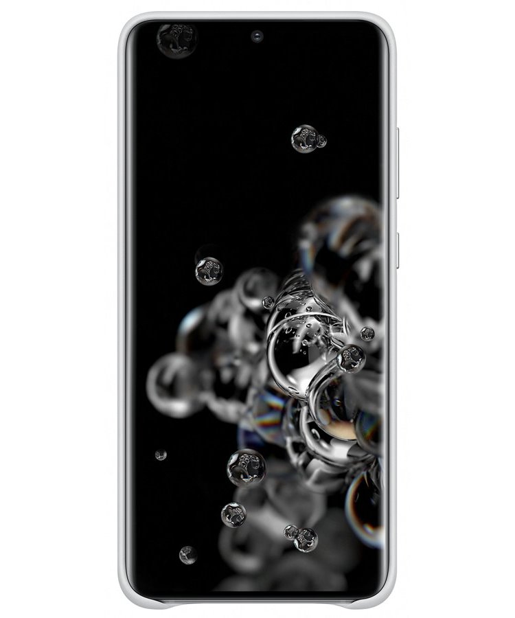 Pouzdro Leather Cover pro Samsung Galaxy S20 Ultra - G988F, Light Gray (EF-VG988LS)
