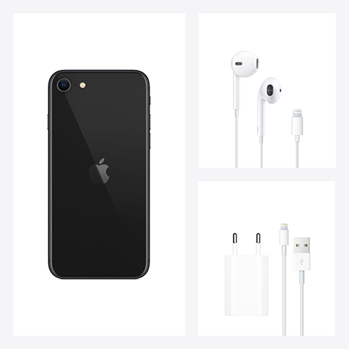 iPhone SE (2020), 64GB, black