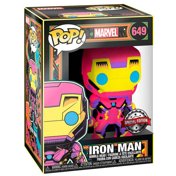POP! Iron Man Black Light (Marvel) Special Edition