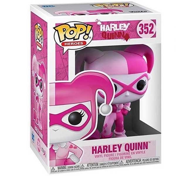 POP! Heroes: Harley Quinn Breast Cancer Awareness (DC)