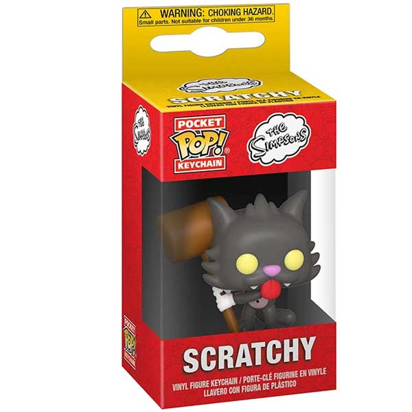 POP! Klíčenka Scratchy (The Simpsons)