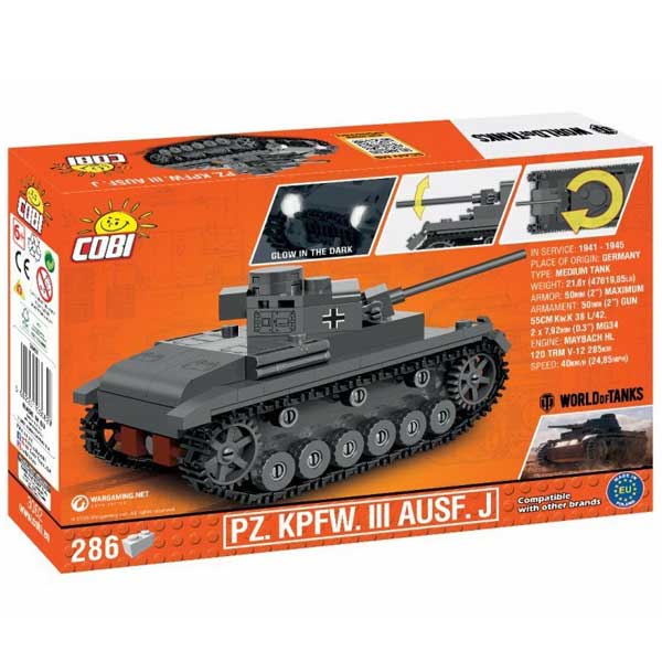 Tank Panzer Kpfw. 3 Ausf. J (World of Tanks)