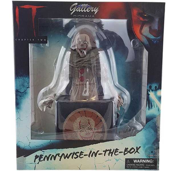Figurka Pennywise In the Box Gallery Diorama (IT)