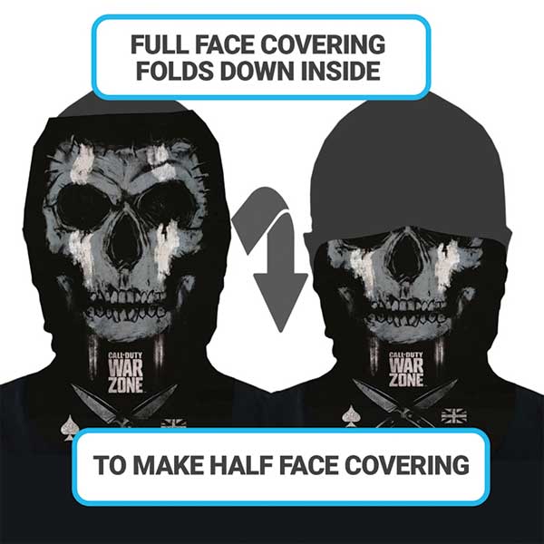 Multifunkční šátek Skull (Call of Duty: Warzone)