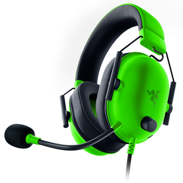 Herní headset Razer Blackshark V2 X, zelený