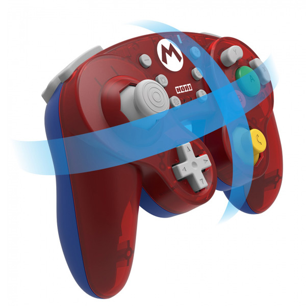 HORI Wireless Battle Pad bezkabelový ovladač pro Nintendo Switch (Mario)