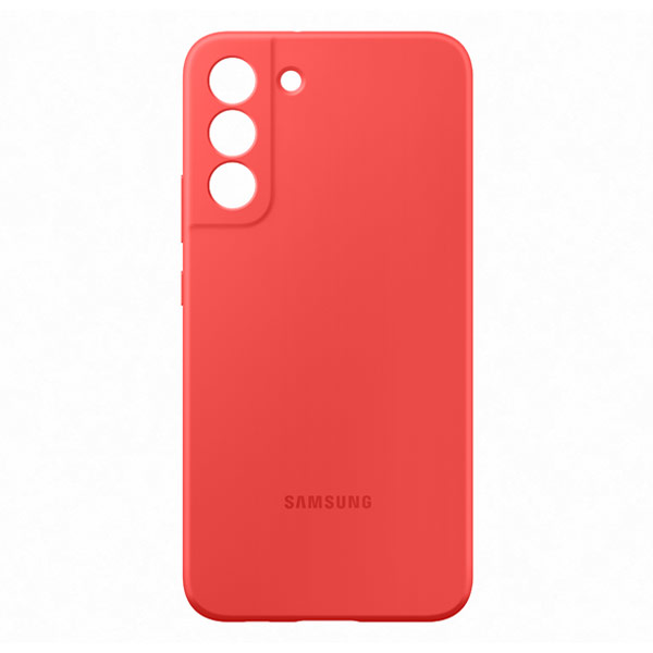 Pouzdro Silicone Cover pro Samsung Galaxy S22 Plus, coral