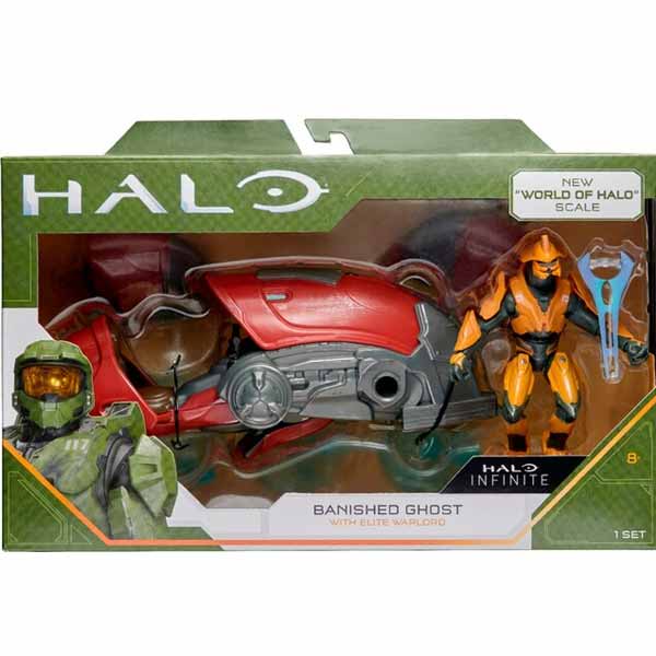 Figurka Banished Ghost with Elite Warlord (Halo)