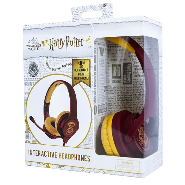 Dětské interaktivní sluchátka OTL Technologies Harry Potter fakulty Rokfortu