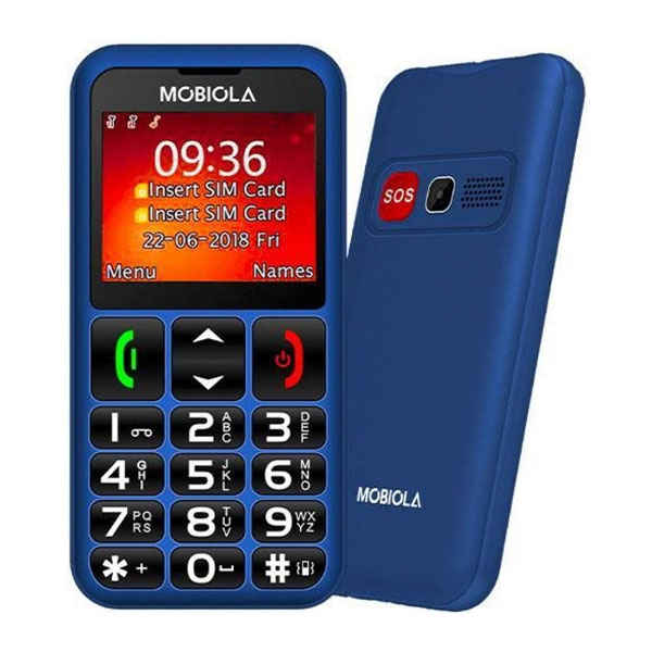 Mobiola MB700, Dual SIM, modrý