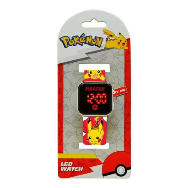 Dětské LED hodinky Pokemon
