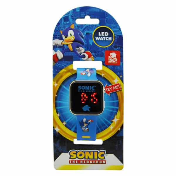 Dětské LED hodinky Sonic The Hedgehog v.2