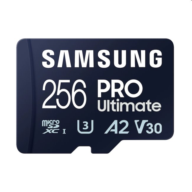 Samsung PRO Ultimate Micro SDXC 256GB + SD adaptér
