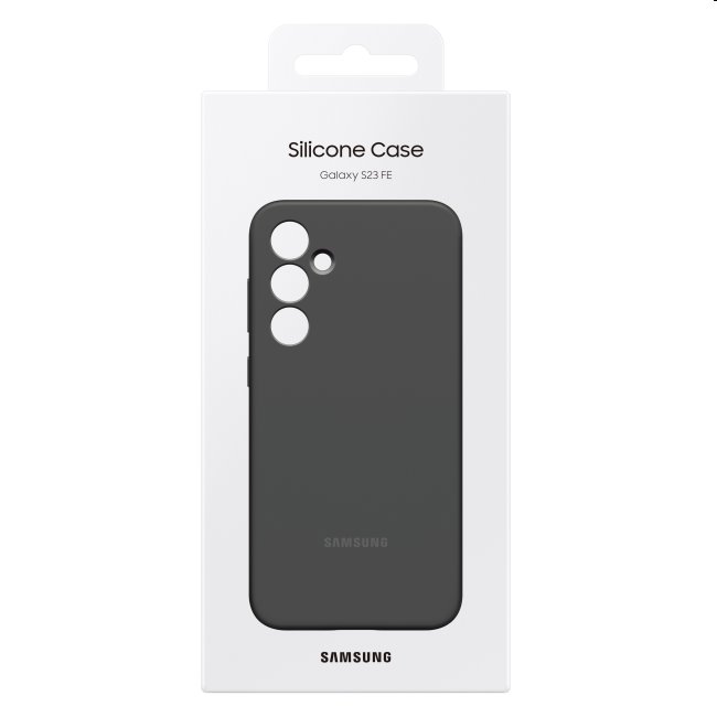 Pouzdro Silicone Cover pro Samsung Galaxy S23 FE, graphite