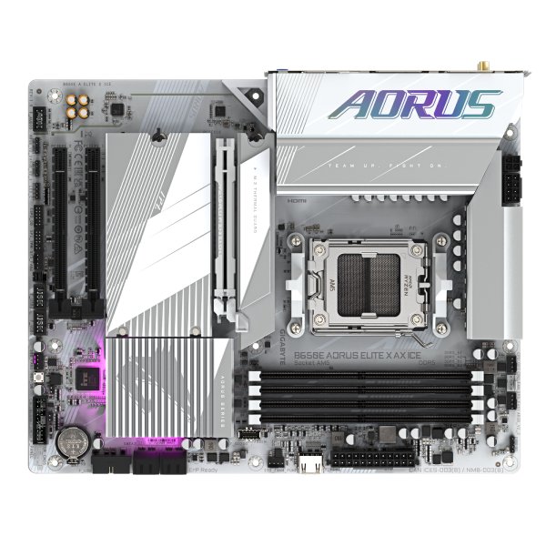 Gigabyte AORUS B650E ELITE X ICE základní deska, AMD B650, AM5, 4xDDR5, ATX