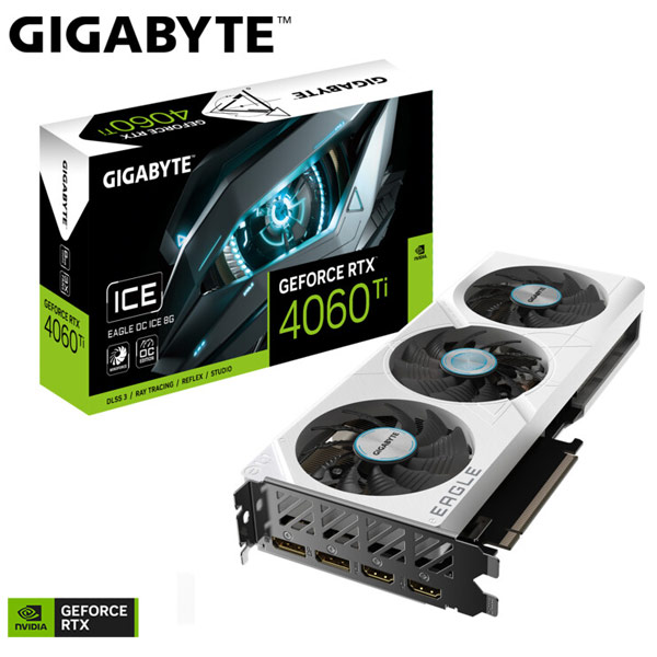 Gigabyte GeForce RTX 4060 Ti EAGLE OC ICE 8G