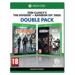 Tom Clancy's Rainbow Six: Siege + Tom Clancy's The Division CZ (Double Pack) [XBOX ONE] - BAZAR (použité zboží)