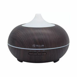 Tellur WiFi Smart aroma difuzér, 300 ml, LED, tmavě hnědý