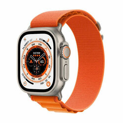 Apple Watch Ultra GPS + Cellular 49mm Titanium Case, Třída A - použito, záruka 12 měsíců