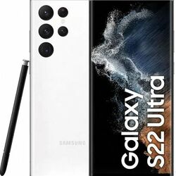 Samsung Galaxy S22 Ultra, 12/256GB, white, Třída B - použito, záruka 12 měsíců