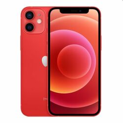 Apple iPhone 12 mini 64GB, red, Třída B - použité, záruka 12 měsíců