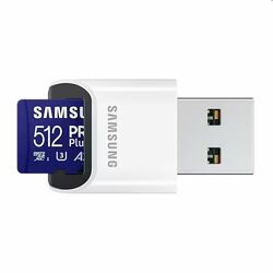 Samsung PRO Plus Micro SDXC 512GB + USB adaptér