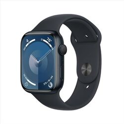 Apple Watch Series 9 GPS, 45mm, midnight, Třída A - použité, záruka 12 měsíců