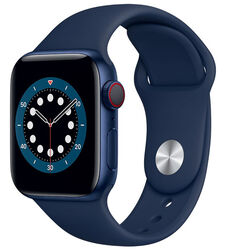 Apple Watch Series 6 GPS + Cellular, 40mm Blue, Třída A - použité, záruka 12 měsíců