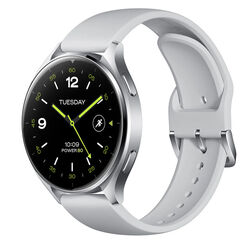 Xiaomi Watch 2 Sliver Case With Gray TPU Strap